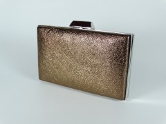 Geanta ocazie tip caseta - bronz