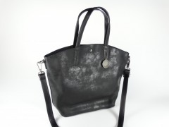 Geanta piele ecologica neagra